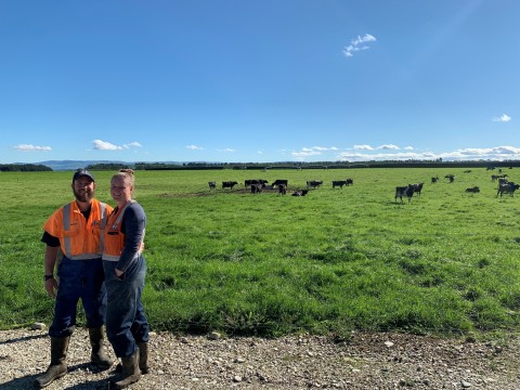 Hendrik and Michelle Van Zyl -Farm managers – 1200 cow herd - Wendonside, Southland